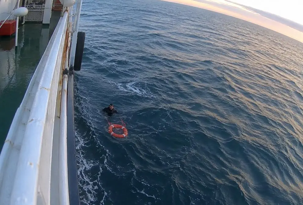 Representative camera view for Person in Water